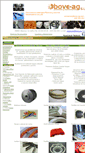 Mobile Screenshot of cauchos-elastomeros.com